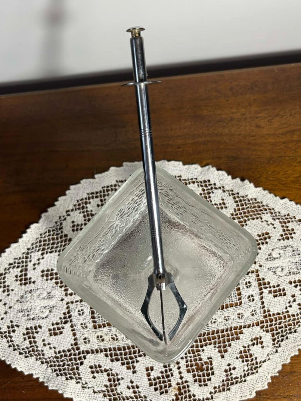 MCM 8” ice / sugar cube 3 prong grabber